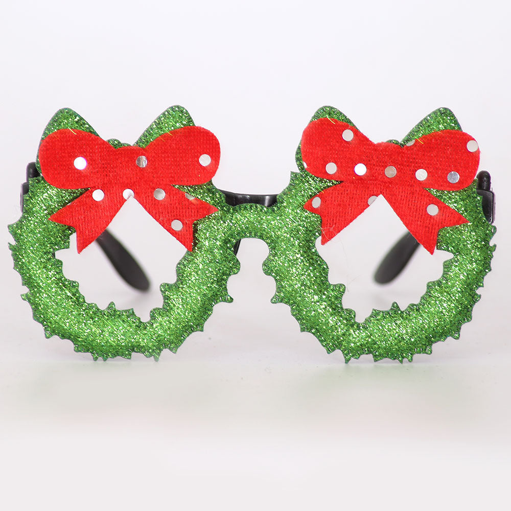 Christmas decoration glasses